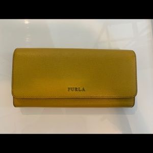 Furla Yellow Mustard Wallet